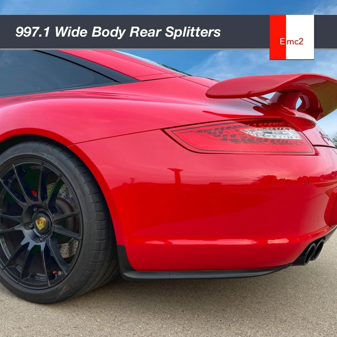 997.1 Wide Body Rear Splitters / Skirts — Emc2design